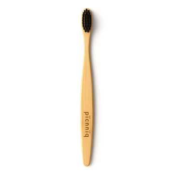 Natural Bamboo Toothbrush - Antibacterial Bamboo Charcoal Bristles